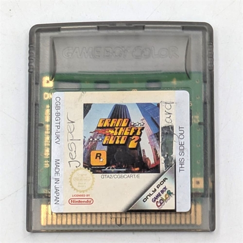 Grand Theft Auto 2 - Cartridge - GameBoy Color Game (C Grade) (Used) (ENG)
